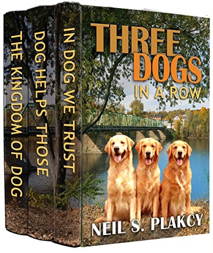 Three Dogs in a Row (Books 1-3 in the Golden Retriever Mystery Series) on Kindle