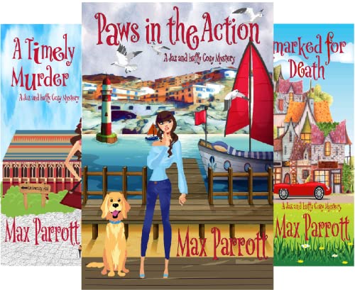Paws in the Action: Psychic Sleuths and Talking Dogs (A Jaz and Luffy Cozy Mystery Book 1) on Kindle