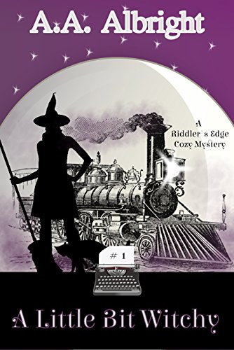 A Little Bit Witchy (A Riddler's Edge Cozy Mystery Book 1) on Kindle