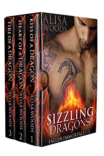 Sizzling Dragons Box Set (Fallen Immortals Books 1-3) on Kindle