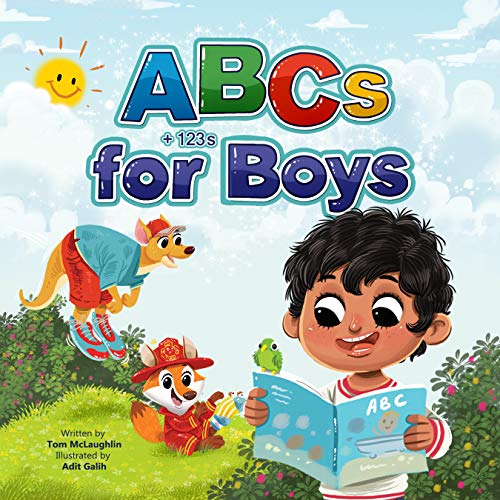 ABCs and 123s for Boys: A Fun Alphabet Book to Get Boys Excited About Reading and Counting! Age 0-6 on Kindle