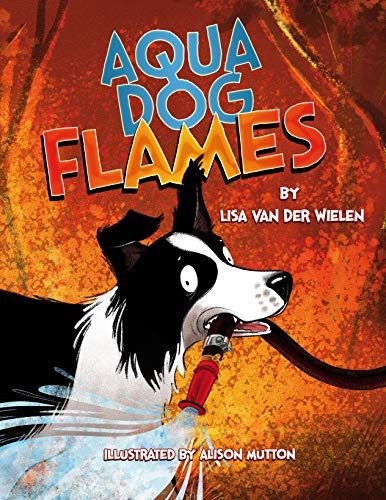 Aqua Dog Flames on Kindle