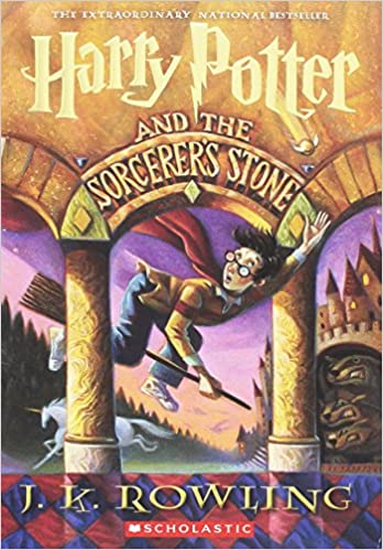 Fantasy books for kids - Harry Potter by JK Rowling 
