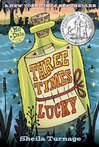 Best Murder Mystery Books – Three Times Lucky (Mo & Dale Mystery Book 1) by Sheila Turnage