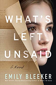 Mystery Romance Books - What's Left Unsaid by Emily Bleeker