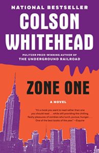 The 7 Best Zombie Books: Zone One by Colson Whitehead