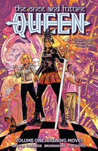 LGBT Fantasy Books - The Once and Future Queen by Adam P. Knave, Dj Kirkbride, and Nickolas Brokenshire