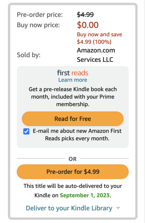 Amazon First Reads