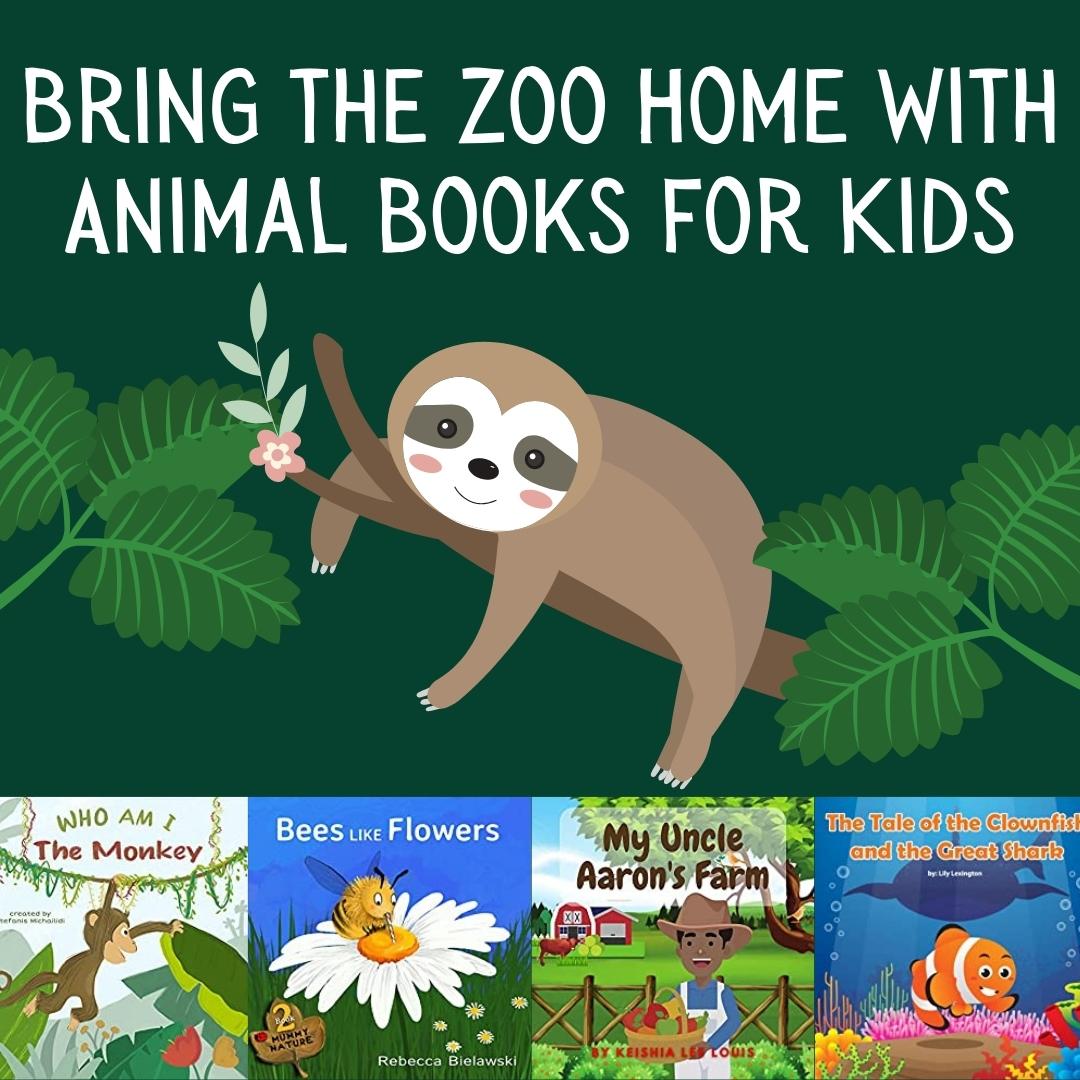 Bring the Zoo Home With Animal Books for Kids Featured Image