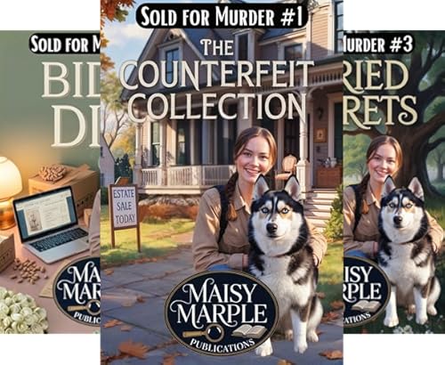 The Sold for Murder Cozy Mystery Series