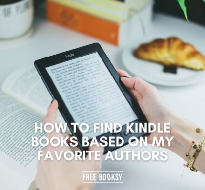 How to Find Kindle Books Based on My Favorite Authors