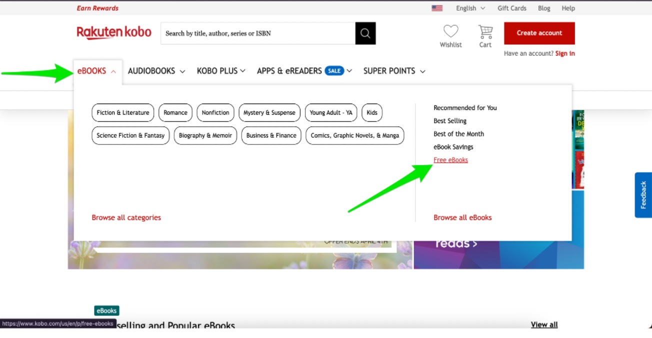 How to Find Free Books on Kobo2